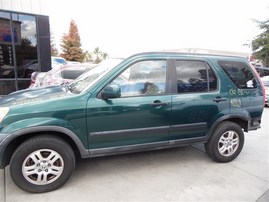 2004 Honda CR-V EX Green 2.4L AT 4WD #A22624